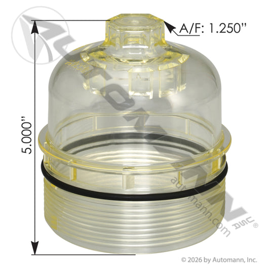 2380464PE - Fuel Filter Cover Paccar MX13 EPA21