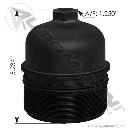 2253146PE - Fuel Filter Cover Paccar MX13 EPA21