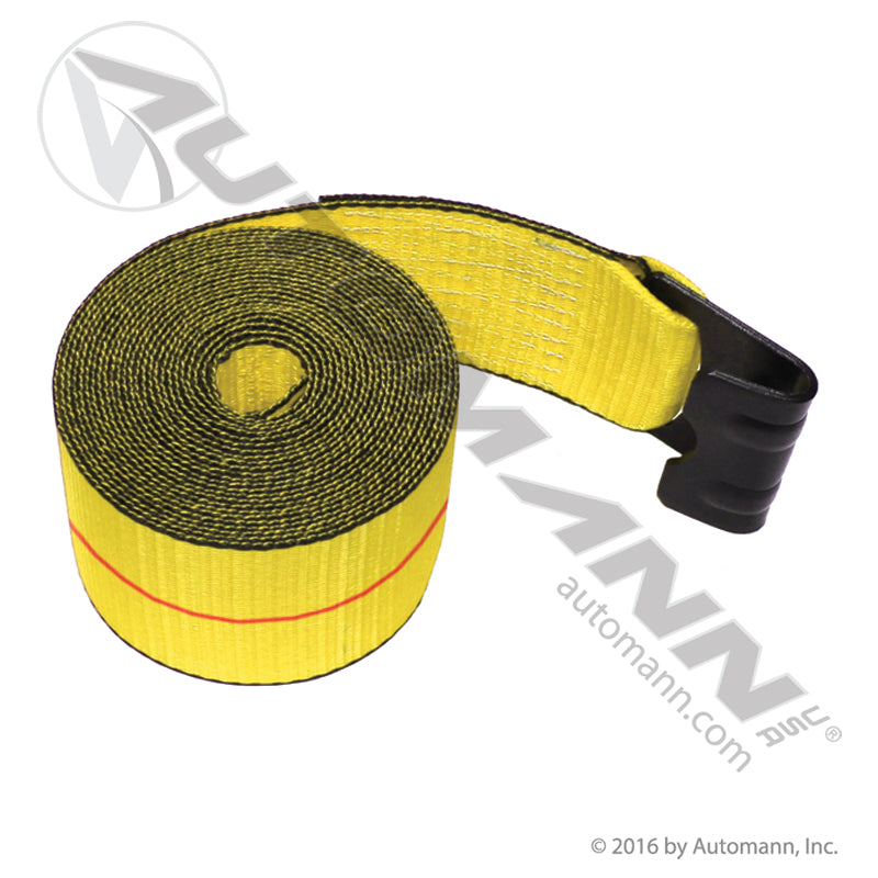 WA140D430FH WINCH STRAP 4" X 30' FLAT HK