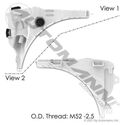 575.1073 - Coolant Reservoir Freightliner