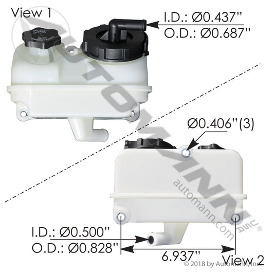 Power Steering Reservoir (8C)