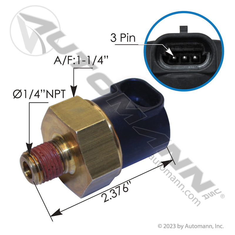 577.23509 - Oil Pressure Sensor Detroit Diesel