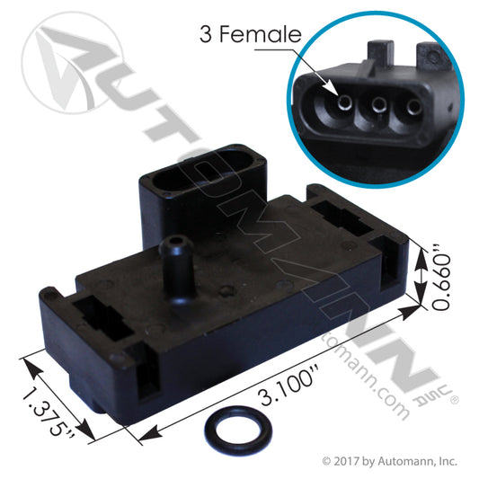 577.23513 - Turbo MAP Sensor Detroit Diesel (T3)