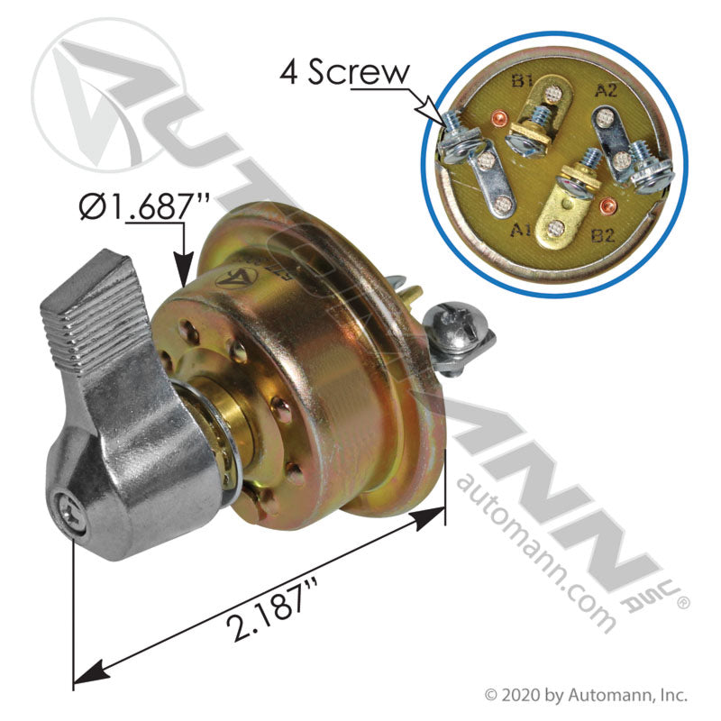 577.3063 - Rotary Reversing Switch (T2)