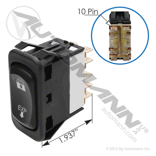 US84-4601 WINDOW SWITCH FREIGHTLINER COLUMBIA LH