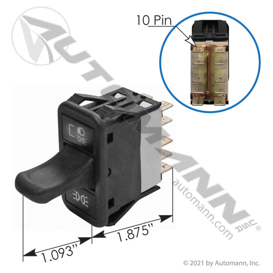 577.46504 - Headlamp Switch Freightliner (T2)