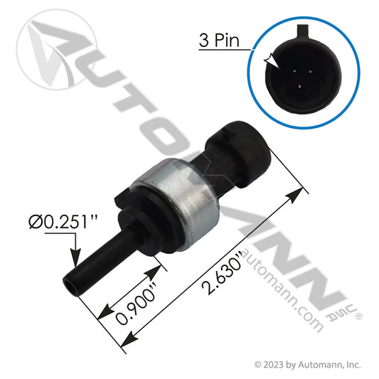 577.59507OE - Air Brake Pressure Sensor Paccar (T3)