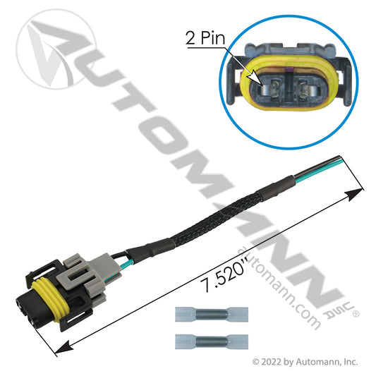 577.99111R - Harness H8/H11 Headlamp (T2)
