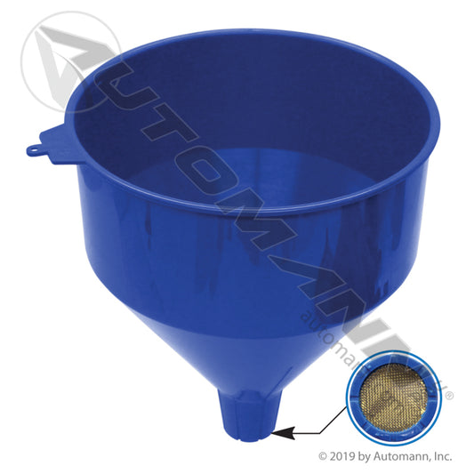 579.1203 - Funnel Plastic 6 Quart w/Screen
