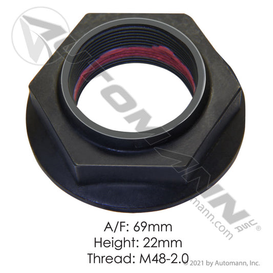 750.K4122 - Output Shaft Lock Nut
