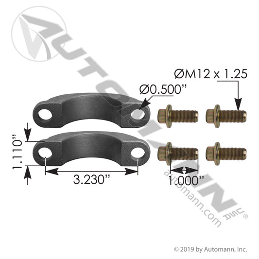 752.1707018X - Universal Joint Strap Kit for SPL170X (T6)