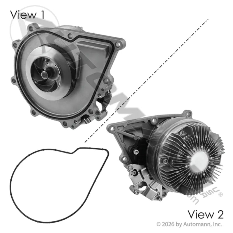 70135 T&J - Water Pump Detroit Diesel DD15 2023-2026