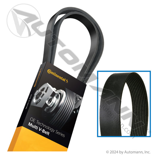 815.4100710 - Peterbilt 379 Continental Multi V-Belt OE Technology (T4)