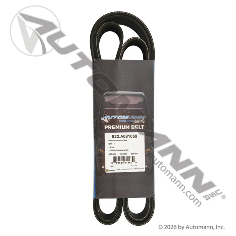 822.A081059 - Poly Rib Serpentine Belt Detroit DD15 2021+ (T4)