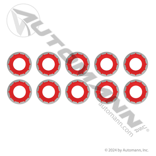830.52306R-10 - AC Stat Seal Gasket No 6 Red (T3)