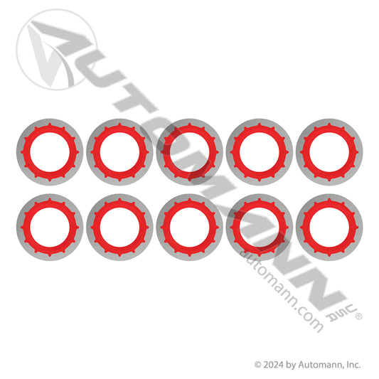 830.52308R-10 - AC Stat Seal Gasket No 8 Red