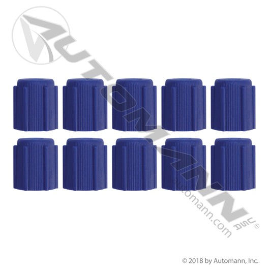 830.52401-10 - Port Cap 13mm Blue 10pk