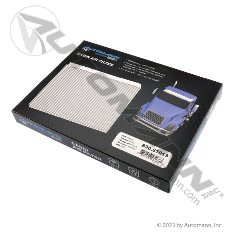 830.61013 - Cabin Air Filter Volvo VN SERIES (1D)