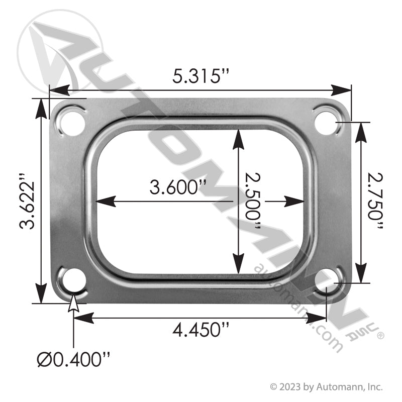 840.TM90529 - Turbocharger Gasket Detroit Mack (T2)