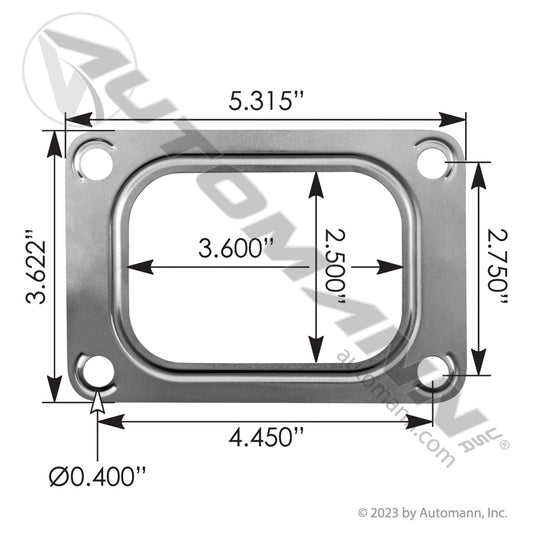 840.TM90529 - Turbocharger Gasket Detroit Mack (T2)