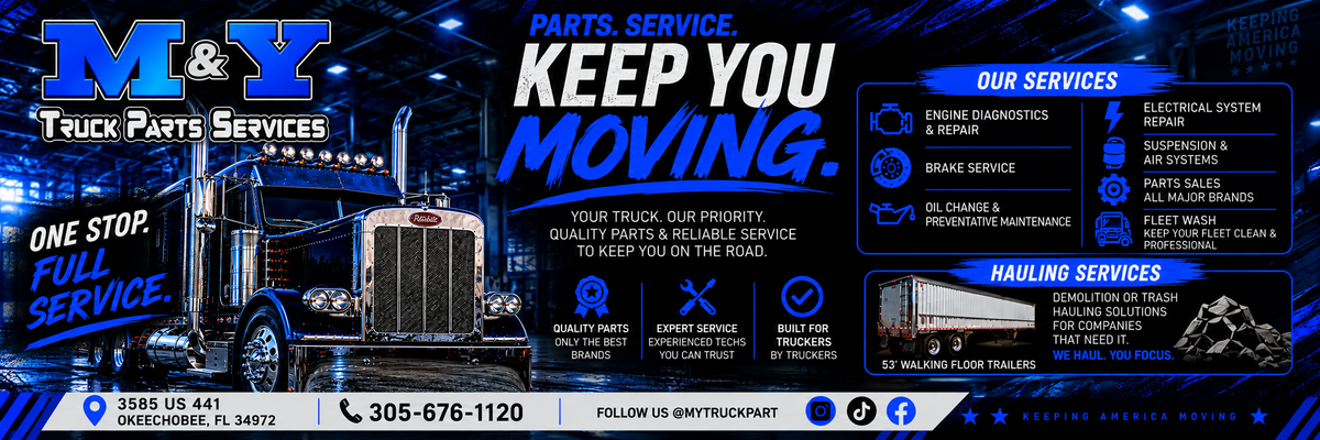 M&Y service banner