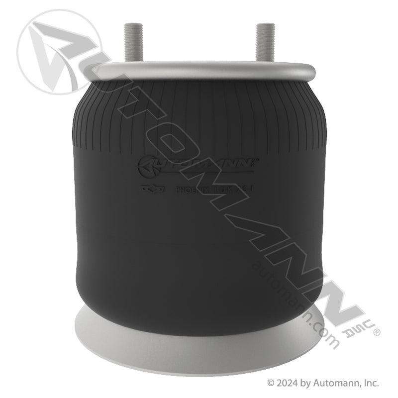 WA01-9978C Rolling Lobe Air Spring with 9" Dia Top Plate(Hendrickson Trailer)