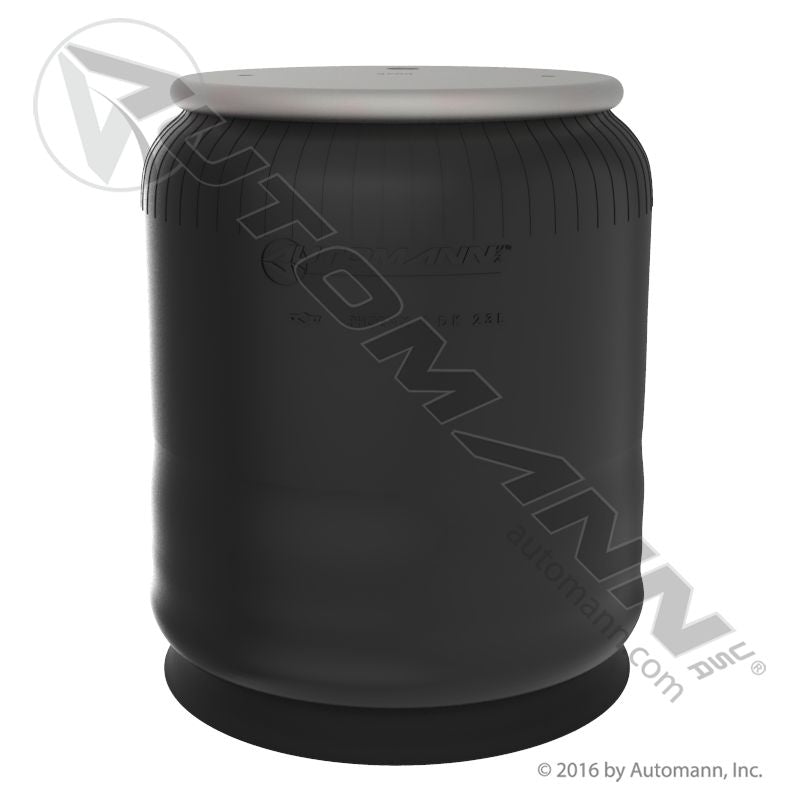 WA01-8852C Rolling Lobe Air Spring with Aluminum Base (Kenworth, Peterbilt) (TRA3)