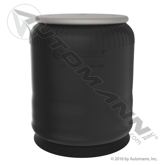 WA01-8852C Rolling Lobe Air Spring with Aluminum Base (Kenworth, Peterbilt) (TRA3)