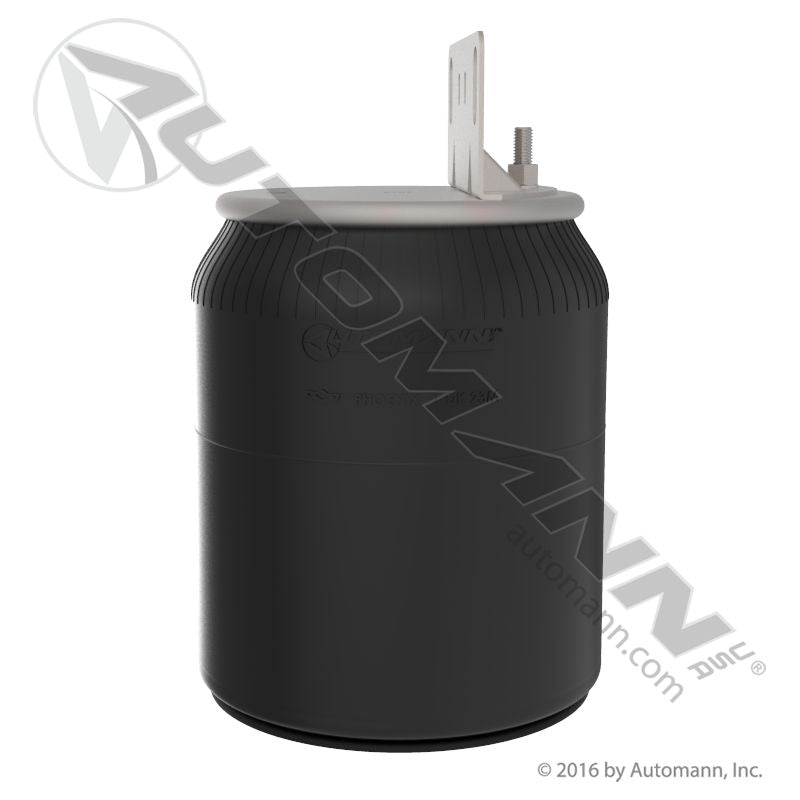 WA01-9373C Rolling Lobe Air Spring with Aluminum Base Ford, Hendrickson (TRA2)