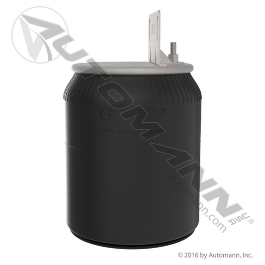WA01-9373C Rolling Lobe Air Spring with Aluminum Base Ford, Hendrickson (TRA2)