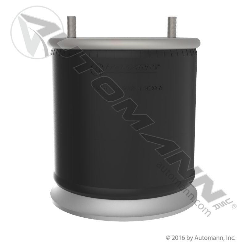 WA01-8050C Rolling Lobe Air Spring with Aluminum Base(Hendrickson Aux, Hendrickson Trailer, Reyco Granning, Watson and Chalin, Ridewell) (TRA3)