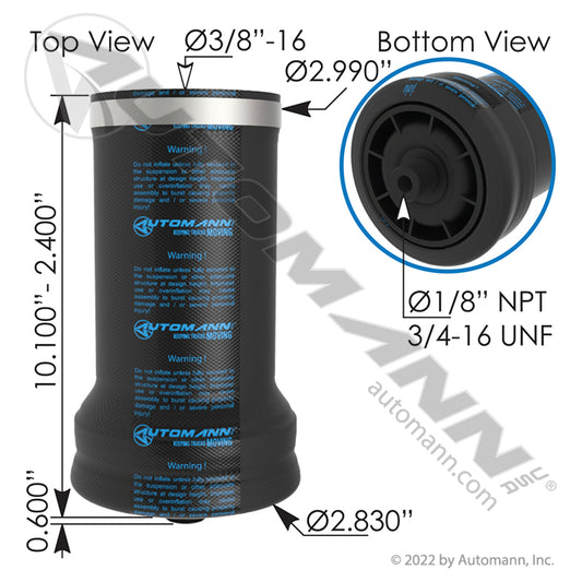 ABSZ70-7082 - Air Spring Cabin (10D)