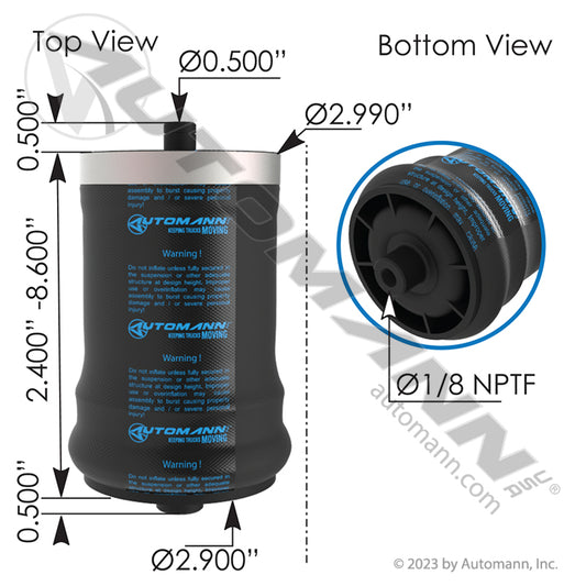 ABSZ70-7087 - Air Spring Cabin (10D)