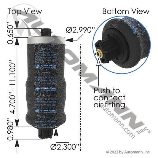 ABSZ70-7093 - Air Spring Cabin (10D)