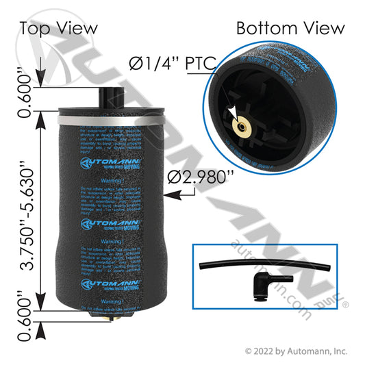 ABSZ70-K001 - Air Spring Cabin (10D)
