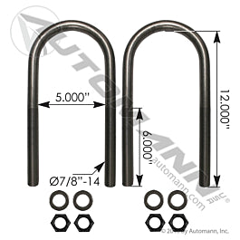AUBK8165-12 U-BOLT KIT