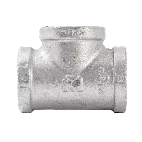 1 in. Galvanized Malleable Iron Tee Fitting