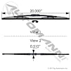 HLK8120 - Wiper Blade Conventional 20in(