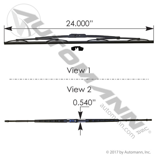 HLK8124 - Wiper Blade Conventional 24in