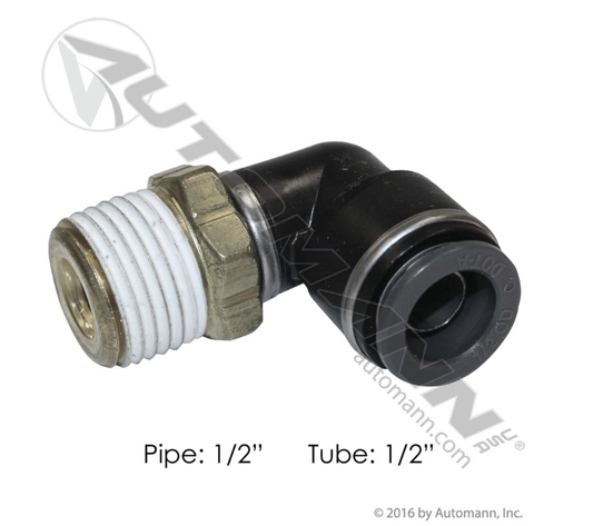 177.11698D - PLC Swivel Male Elbow 1/2 X 1/2in