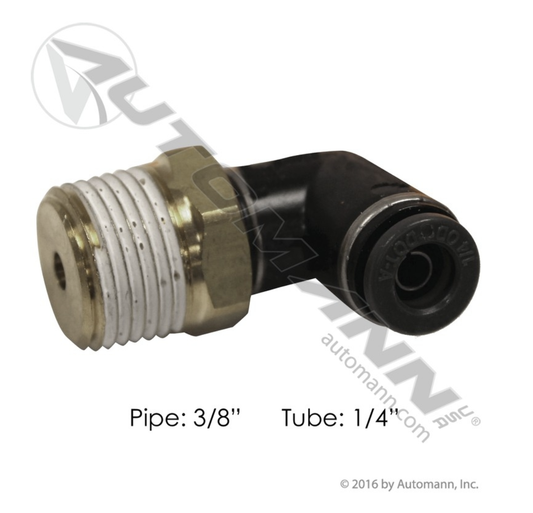 177.11694C - PLC Swivel Male Elbow 1/4 X 3/8in