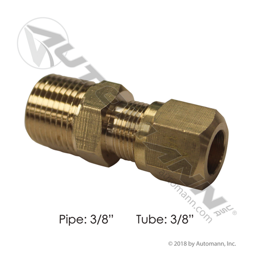 177.14686C - Male Connector DOT 3/8IN x 3/8NPT