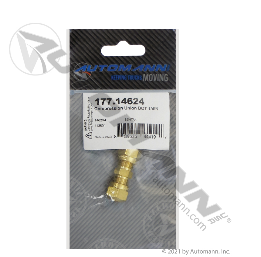 177.14624 - Compression Union DOT 1/4IN
