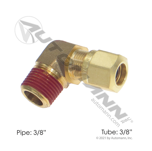 177.14696C - Male Elbow DOT 3/8IN x 3/8NPT