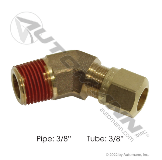 177.14746C - 45 DEG Male Elbow 3/8IN x 3/8NPT