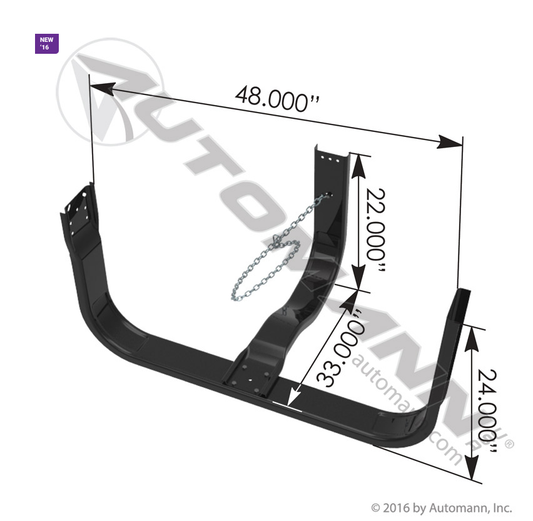 573.30001 - Spare Tire Carrier Rack