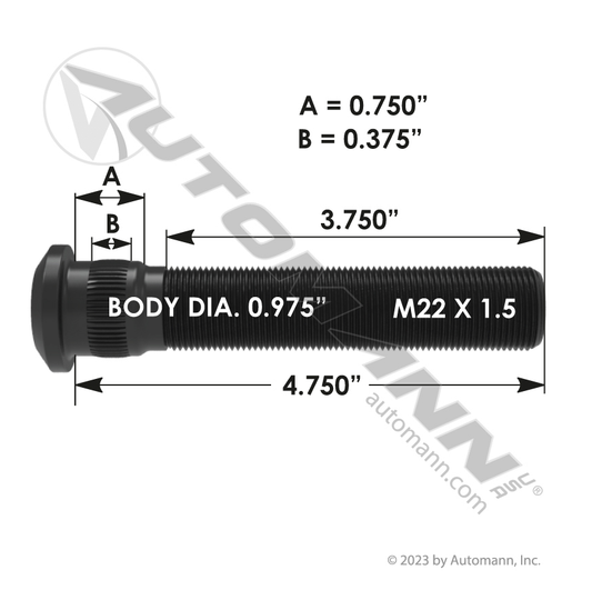 201.6157 - Wheel Stud