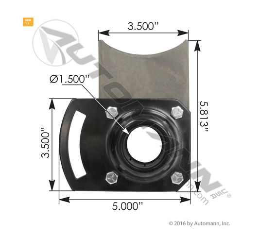 111.0016 - Camshaft Bracket LH