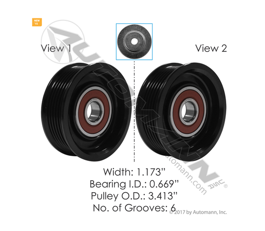 816.49147 - Continental Elite Pulley