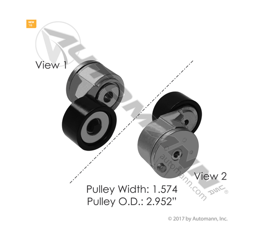 816.49582 - Continental Elite Tensioner Assembly